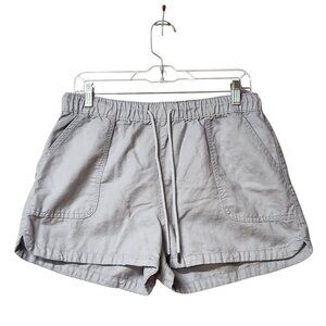 Cynthia Rowley Womens Large Light Blue Drawstring Shorts